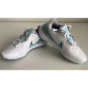 Nike Infinity Pro 2 Wide White Copa Spikeless Golf Shoes Men's Size 9 Wide NEW
